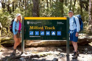 Milford Track Sign